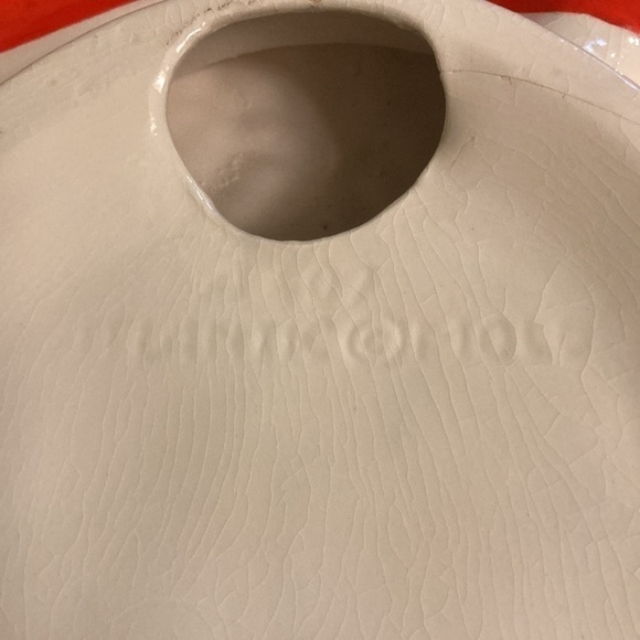 VINTAGE ATLANTIC MOLD SANTA 15 INCH PLATTER. IN EXCELLENT VINTAGE CONDITION - Picture 9 of 13